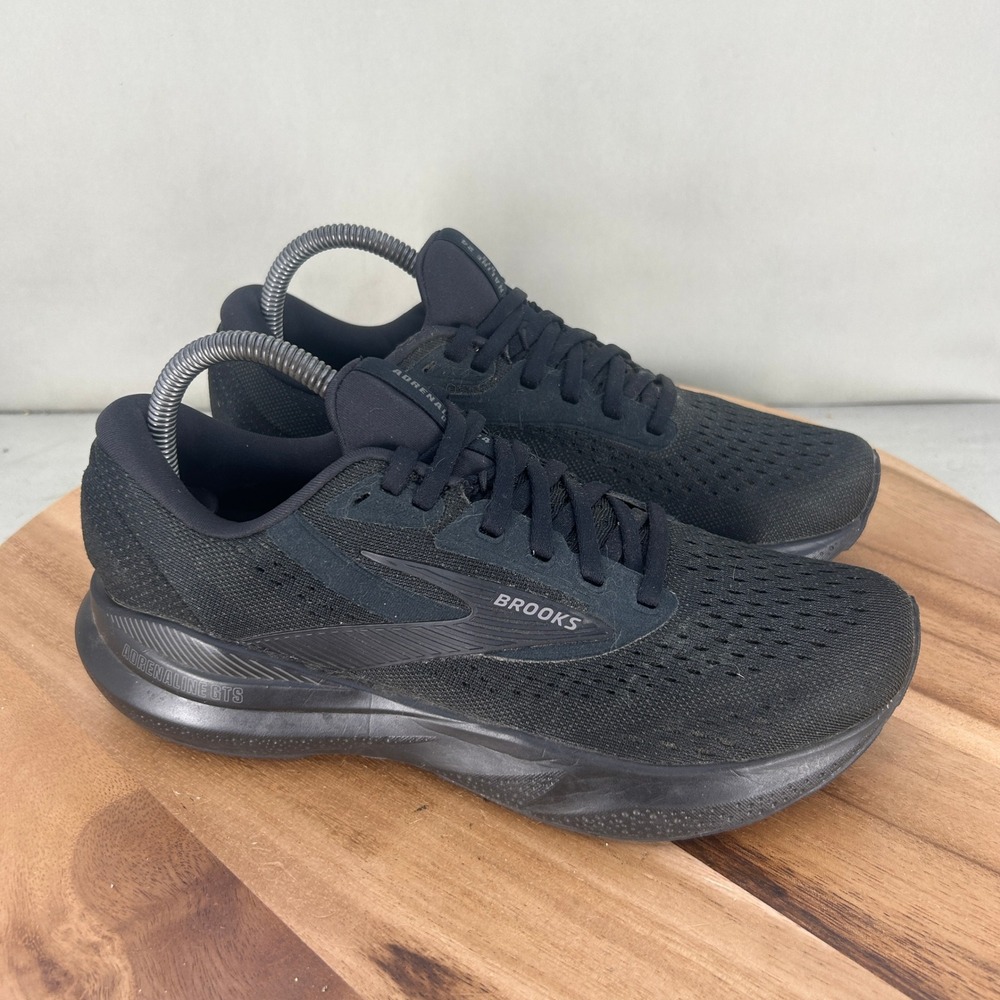 Brooks Adrenaline GTS 24 Womens Running Shoes Black 1204261B020 Size 8.5 B